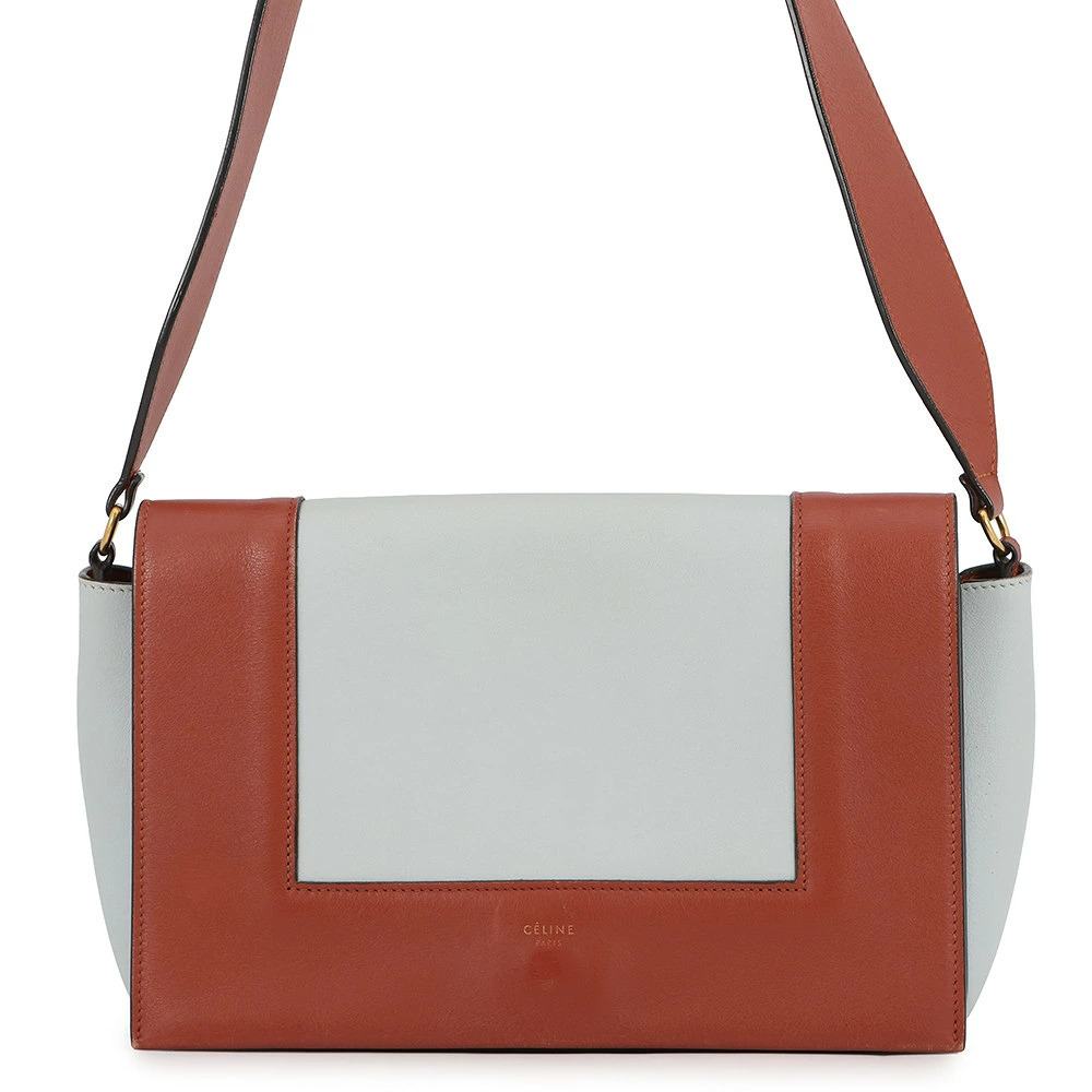 Celine Shoulder Bag Frame Bicolor